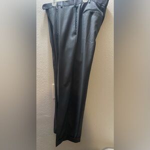 Zanella Pants Mens 34 Tasmanian Super 150s Wool Todd Loro Piana Dress Gray Pants